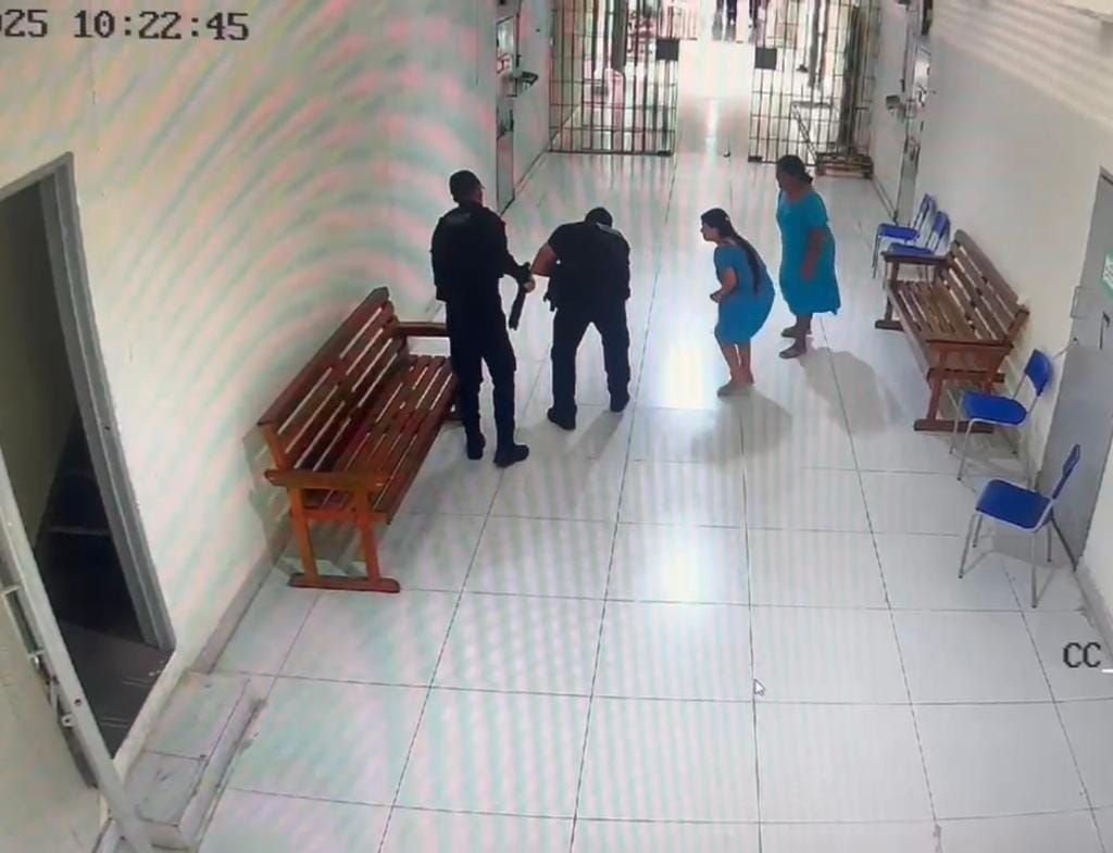 Polícia Penal salva bebê engasgado durante visita em penitenciária em Cuiabá