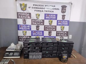 PM prende homem com 77 quilos de maconha em Rondonópolis