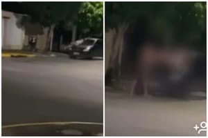 Mulher pula em cima de capô de carro para impedir que marido fuja com a filha em MT