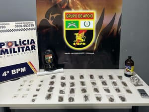 Polícia Militar prende dois homens com porções de maconha em Várzea Grande