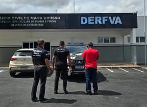 Advogado e suposto cliente são presos tentando tirar Jeep de delegacia com documento falso