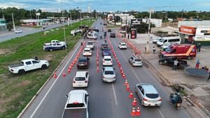 Motorista foragido por roubo é preso durante Operação Lei Seca em Várzea Grande