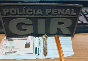 Advogado é flagrado tentando entregar maconha em caneta  a preso na Penitenciária Central