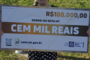 Moradores de Cuiabá ganham prêmios de R$ 100 mil cada em sorteio do programa Nota MT
